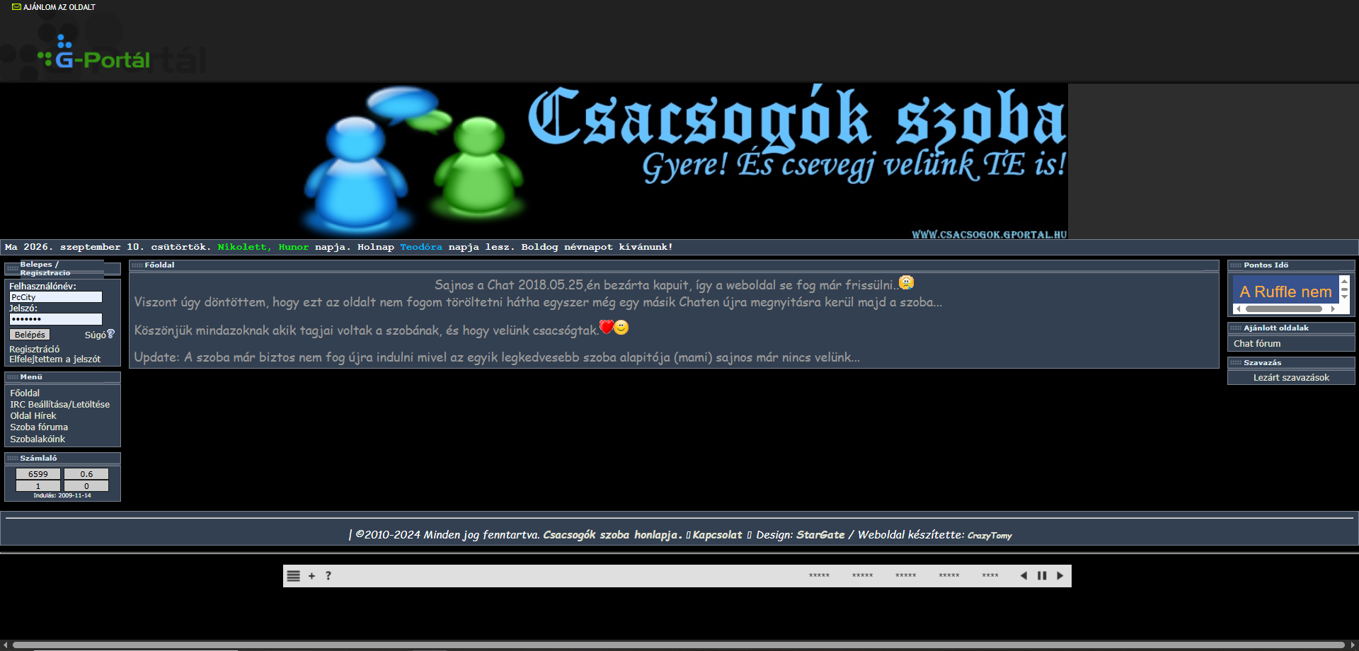 Csacsogók szoba előnézet